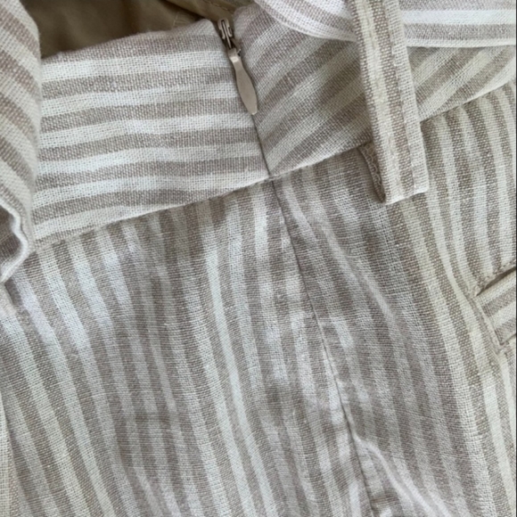 Sanctuary Tan Belted Striped Culottes 27 - Picture 11 of 11